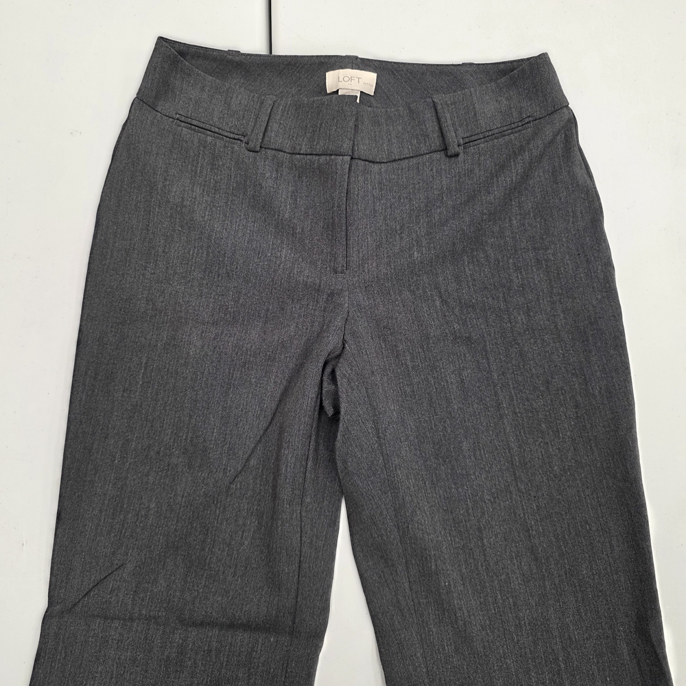 LOFT Women's Gray Boot Cut Pants - Picture 2 of 7